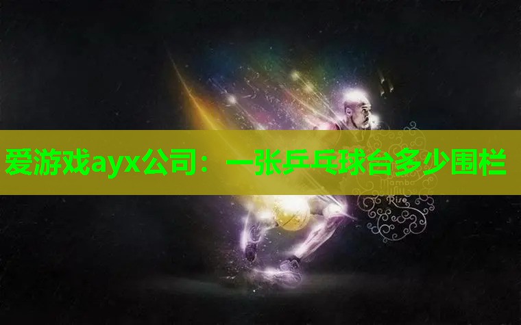 爱游戏ayx公司：一张乒乓球台多少围栏