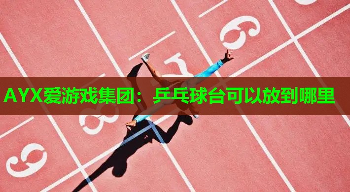 AYX爱游戏集团：乒乓球台可以放到哪里