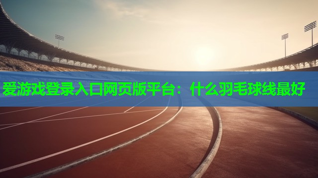 什么羽毛球线最好